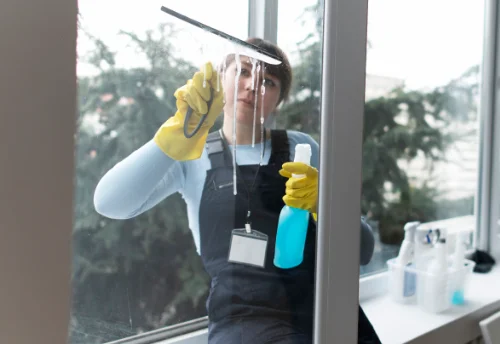 Nettoyage de vitres intérieures et extérieures à Sauzet